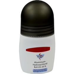 Deo-Roller mit schwarzem Deckel auf weißem Hintergrund.